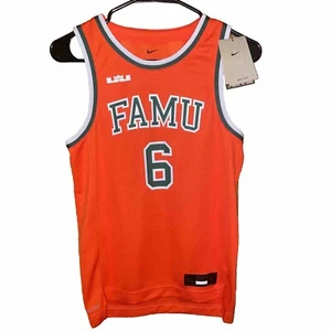 Lebron James NIKE RARE Yth L Florida Jersey #6 Dri-Fit Elite NBA NCAA FAMU!! - Picture 1 of 10