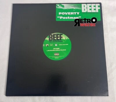 Poverty Beef 12” Green Vinyl Record Ice Cube NWA tech n9ne single rap hiphop - Image 1 of 2