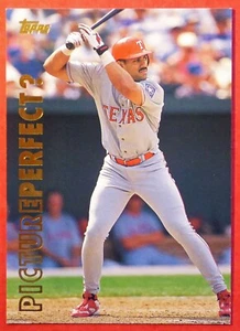 1999 Topps Juan Gonzalez Picture Perfect #P8 (Rangers) - Picture 1 of 2