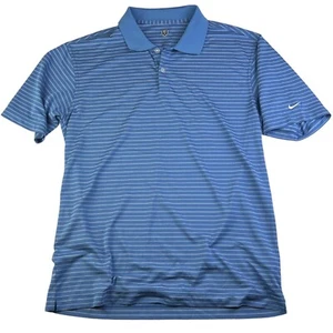 Nike Golf Fit Dry Men's Polo Shirt Light Blue Short Sleeve Collared Size medium - Picture 1 of 8