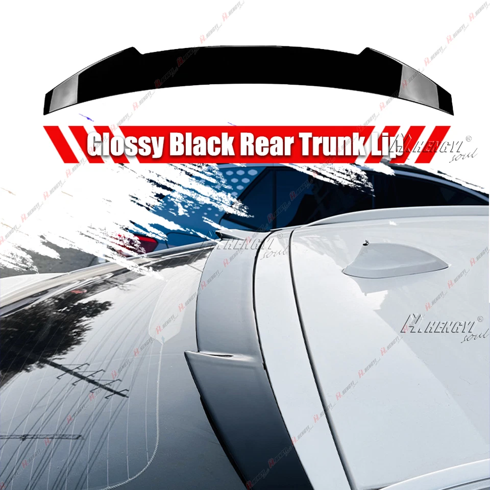 Kit labio alerón techo trasero estilo BMW X6 F16 P 2015-2019 pintado negro para BMW X6 F16 P Foto 1 de 4