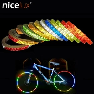 8M Reflective Tape Adhesive Glow in the Dark Bike Wheel Stickers Supplies - Picture 1 of 15