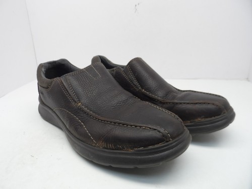 Mocassino uomo Clarks Cotrell Step casual slip on marrone taglia 11M