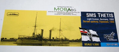 #Combrig 35121WL Kaiserl.Dt. Kleiner Kreuzer "SMS THETIS " 1901 /RESIN-Kit 1:350 - Bild 1 von 4