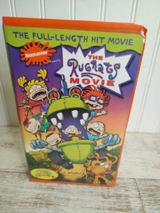 Nickelodeon's The Rugrats Movie VHS Orange Clamshell 1998 - Picture 1 of 2