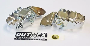 Clavijas de pie pivote BMW F650GS F700GS F800GS clavijas anchas OUTEX.F-PEG - Imagen 1 de 9