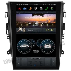 12.1" For Ford Mondeo Fusion 2013-2018 Car Gps Radio Stereo Navigation 4+64g - Picture 1 of 11