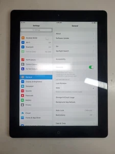 Apple iPad 3 (9.7) A1430 32GB Black Wi-Fi + Unlocked Tablet - Read - Picture 1 of 12
