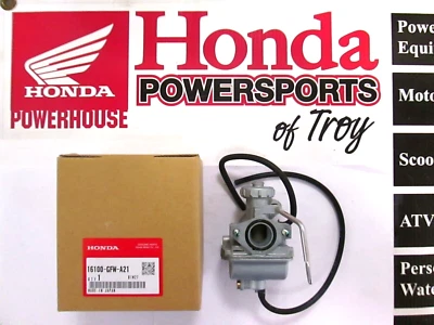 CARBURADOR NUEVO GENUINO HONDA OEM 2006-2012 CRF80F 16100-GFW-A21 * Foto 1 de 4
