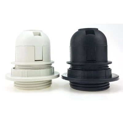 ES E27 Screw Cap Socket Pendant Ceiling Light Lamp Bulb Holder Lampshade stand - Image 1 of 4