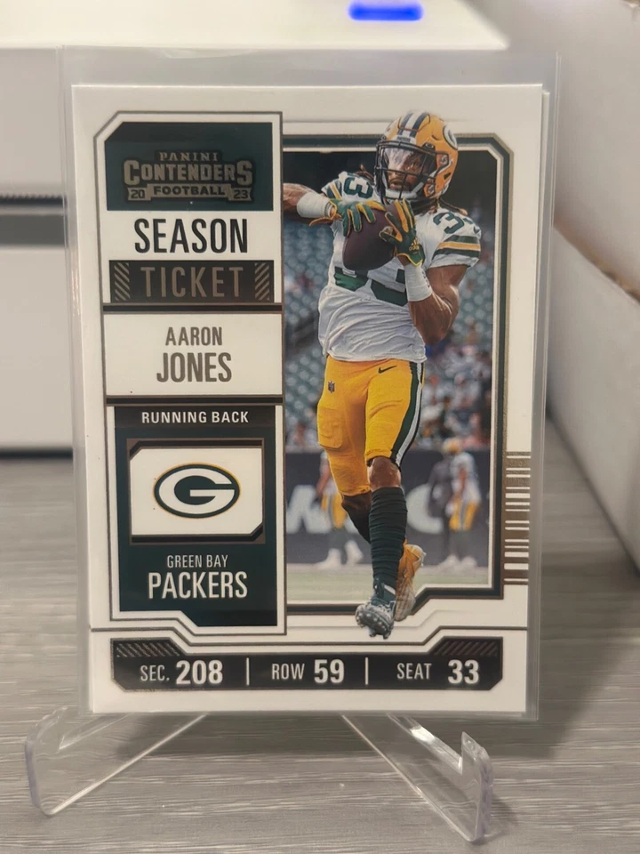 2023 Panini Contenders - Season Ticket Aaron Jones #36 - Image 1 of 1