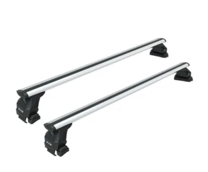 For Toyota Yaris Sedan 2014-2020 Roof Rack Cross Bars Normal Roof Alu Silver - Picture 1 of 4