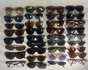 Lot Of 35 Calvin Klein -Kirkland Signature-Alain Mikli & More Eye/Sunglasses EB