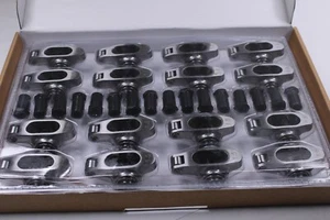 Small Block Chevy 1.5 3/8 Stainless Steel Roller Rocker Arms SBC 283 305 350 400 - Picture 1 of 9