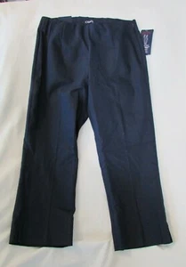 Ladies "Chaps" Size 4, Blue, Higher Waist, Side Zip, Polished, Slim, Capri - Picture 1 of 12