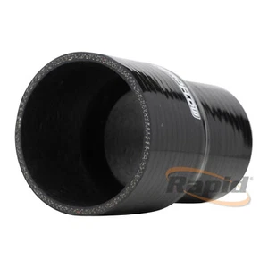 Aeroflow AF9201-275-225 - Straight Silicone Reducer Black 2-3/4"-2" (70-57mm ID) - Picture 1 of 12