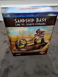 Legend of Zelda Skyward Sword SANDSHIP LINK VS SCERVO DIORAMA First 4 Figure F4F - Picture 1 of 10