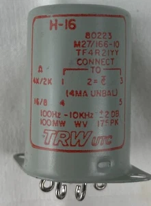 Vintage TRW UTC H-16 TF4R21YY 80223 Mil Spec Multiple Audio Transformer - Picture 1 of 3