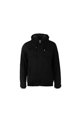 Firetrap Doble Capa Chaqueta Negra 3XL TD110 BB 15 - Imagen 1 de 3