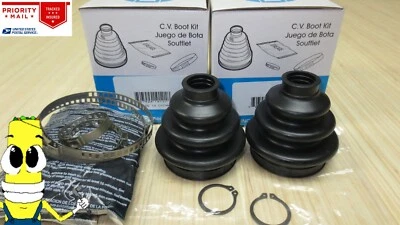 Kit de bota de eixo traseiro interno e externo CV para BMW 325i 1987-1995 conjunto de 2 - Imagem 1 de 2