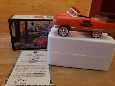Crown Premiums Pedal Car Trustworthy 1948 BMC Stake Truck NIB - Image 1 of 4