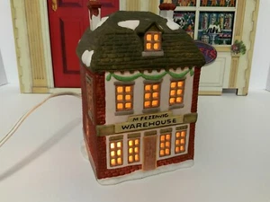 Abt. 56 FEZZIWIG LAGERHAUS Gebäude Dickens Village Serie, A Christmas Carol - Bild 1 von 13