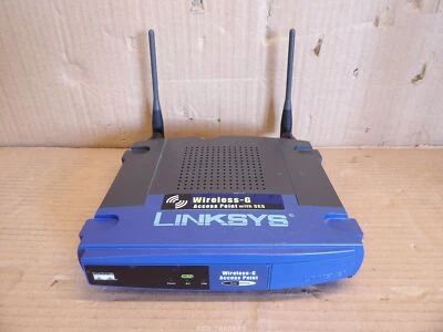 Linksys WAP54G v3.1 Wireless-G Access Point 54Mbps 802.11g 2.4GHz + ANTENNAS - Immagine 1 di 4