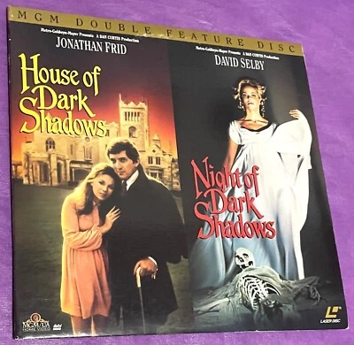 House of Dark Shadows & Night of Dark Shadows (Laserdisc, Two Disc Set / VG) - Image 1 of 4