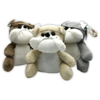 Türstopper Türhalter Türpuffer Sandsack Stofftier Hund Plüschtier Türsack - Bild 1 von 4