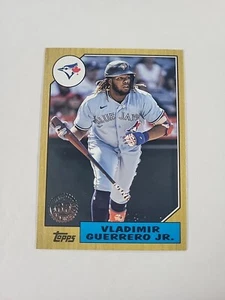 2022  Topps   Vladimir Guerrero jr.   87TB-5   Toronto Blue Jays - Picture 1 of 2