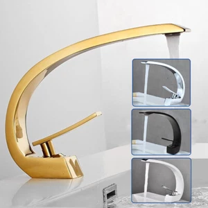 Bad Waschtischarmatur Badarmatur Wasserhahn Einhand-Waschtischbatterie Messing - Bild 1 von 53