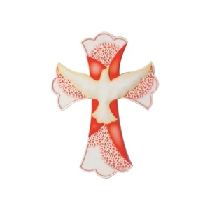 Holy Spirit Dove Confirmation 5.5" Wall Cross NEW Italy - Picture 1 of 1