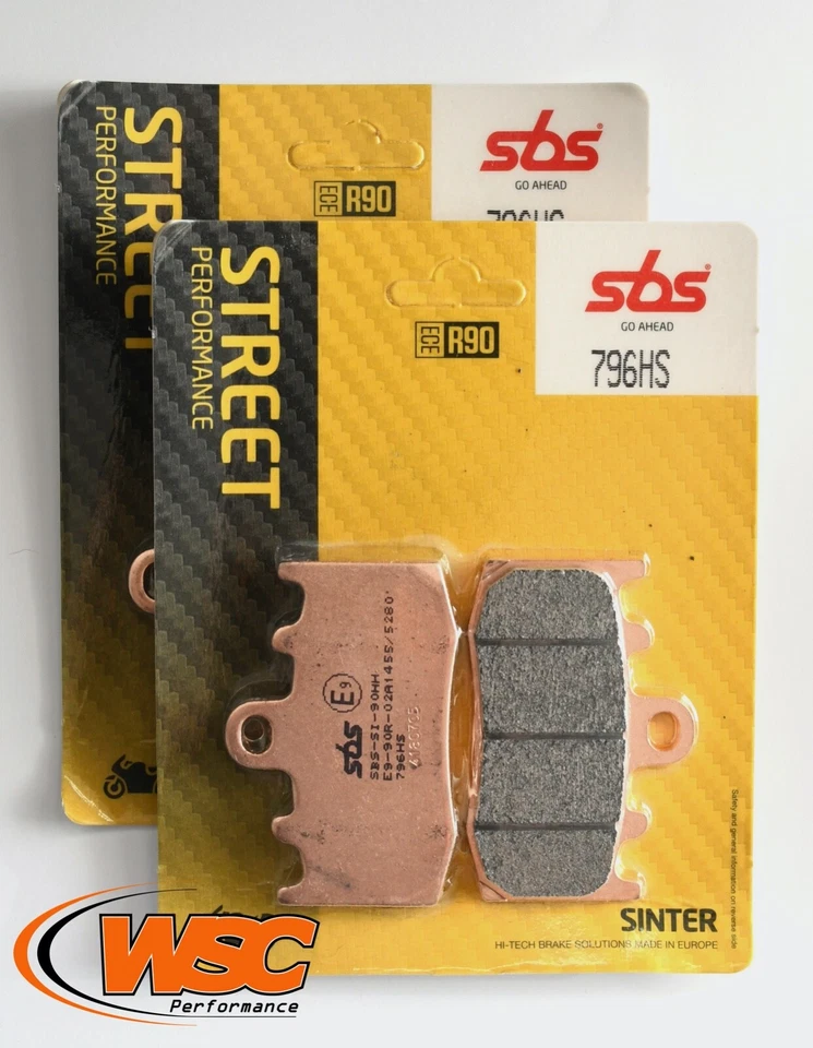 Pastillas de freno SBS 796HS *2 pares* BMW K1300 S GT R1200 S RT GS Foto 1 de 1