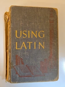 Using Latin – Book Two 1950 Vintage Language Class School Textbook - Picture 1 of 9