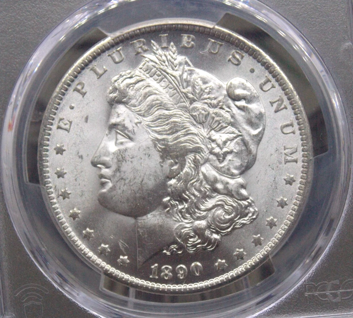 未曾流通1890 年摩根美元硬币(1878-1921) | eBay