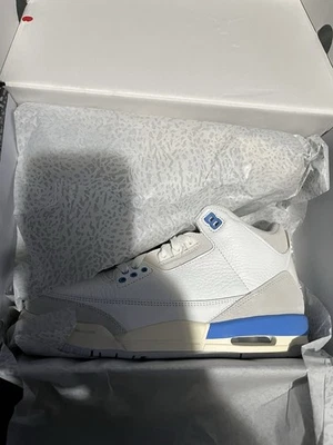 Jordan 3 Retro (GS) Size 7y DM0967-101 - Image 1 of 4