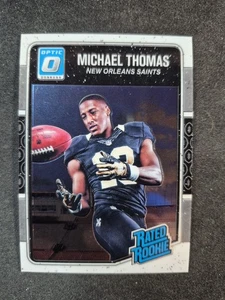 2016 Donruss Optic MICHAEL THOMAS Rated Rookie RC New Orleans Saints #186 NFL - Picture 1 of 2