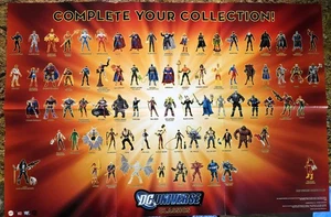 2008 Mattel Matty Collector Exclusive DC Universe Classics Actionfigur POSTER - Bild 1 von 1