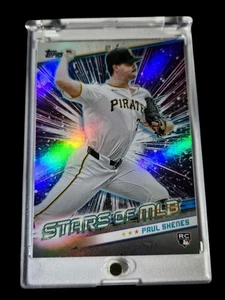 2024 Topps Update Baseball Stars of MLB - Paul Skenes RC - Pittsburgh Pirates - Picture 1 of 3