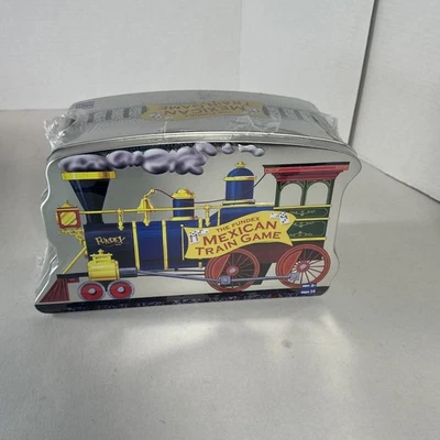 Fundex Mexican Train Game 2002 Collector Tin Sealed In Original Shrink Wrap NOS - Image 1 of 4