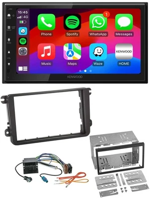 Kenwood MP3 USB DAB 2DIN Bluetooth Autoradio für Skoda Praktik Superb Yeti - Bild 1 von 4