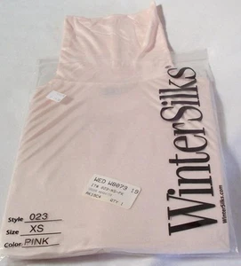 Pink WinterSilks Long Sleeve, Turtleneck, Base Layer Shirt Top NIP Sz. XS NOS - Picture 1 of 6