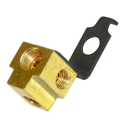 Brake Distribution Block Tee Single Reservoir Master 1965 Chevrolet Impala 1pc - Image 1 of 4