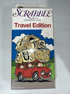 1987 Vintage Scrabble Crossword Game Travel Edition New - Picture 1 of 4