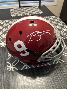 Casco firmato Bryce Young full size autentico certificato Alabama Schutt Beckett - Foto 1 di 3