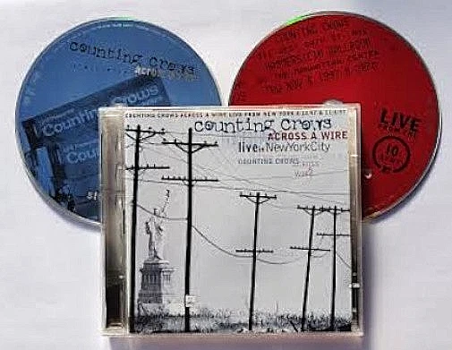 COUNTING CROWS - ACROSS A WIRE : LIVE IN NEW YORK (2- Set CD 1998) - Image 1 of 1