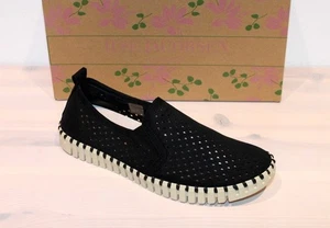 ILSE JACOBSEN Loafer Slipper Halbschuh Recycling TULIP140MEN Black- Neu ! Gr. 45 - Bild 1 von 10
