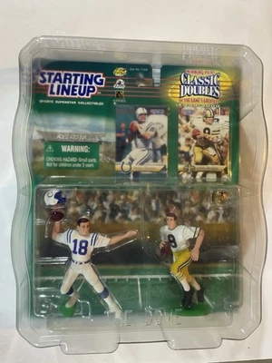 Peyton Manning 1999 Starting Lineup Classic Doubles W/Dome. - Image 1 of 4