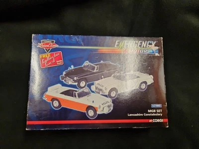 CORGI TOYS LC 1003 LANCASHIRE CONSTABULATY POLICE SET MGB UK SCALA 1/43  - Immagine 1 di 4