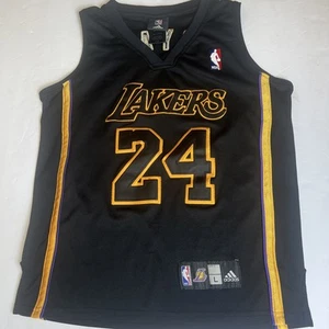 Rare ADIDAS KOBE BRYANT NBA LAKERS RARE JERSEY YOUTH Size L 14/16 - Picture 1 of 11